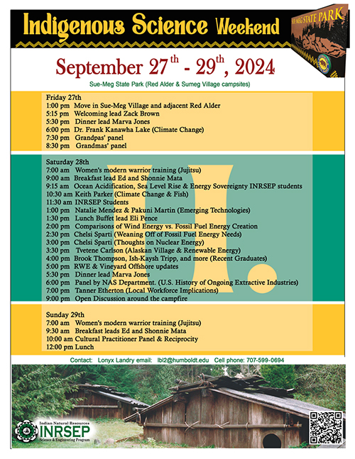 schedule flyer