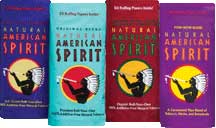 American Spirit tobacco pouches