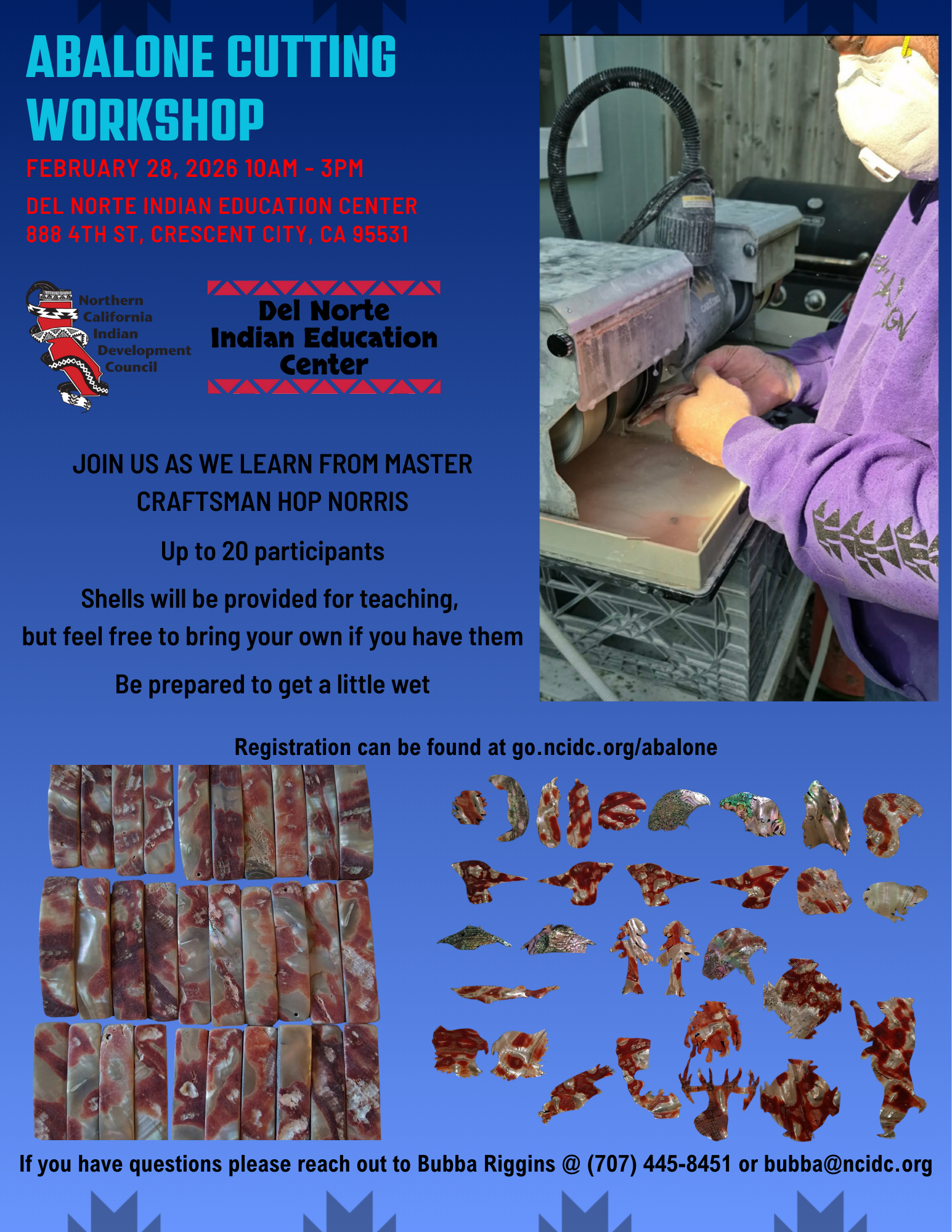 DNIEC/NCIDC Abalone Workshop