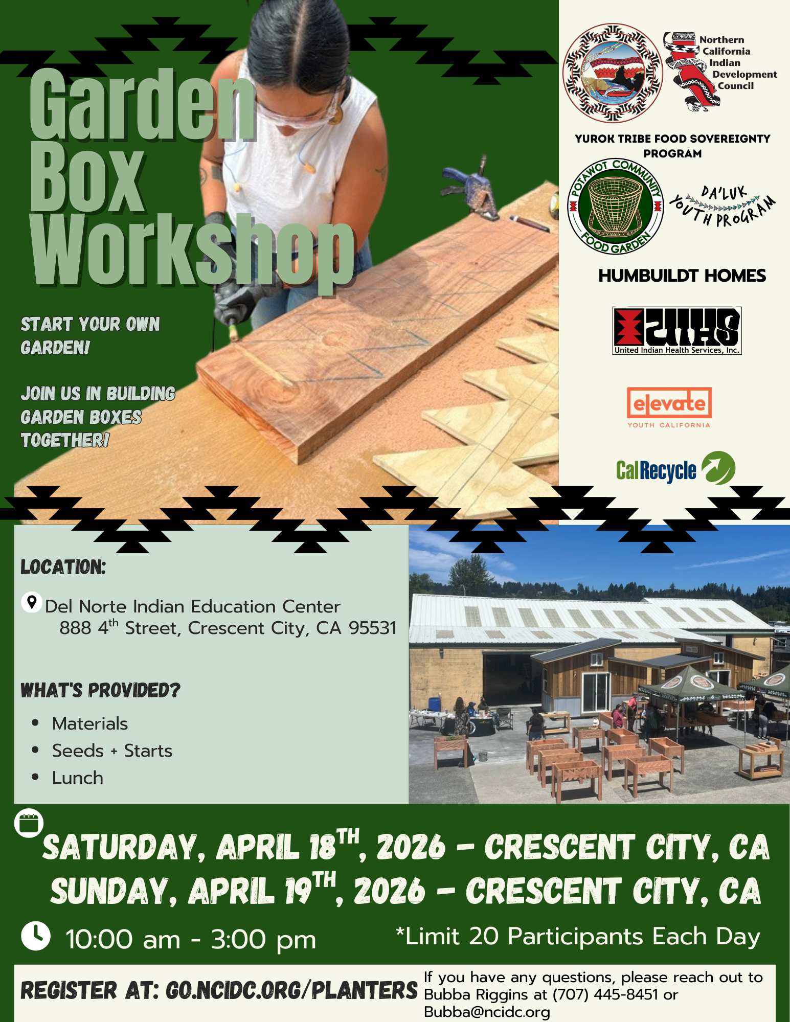 Garden Box workshop Flyer 2026