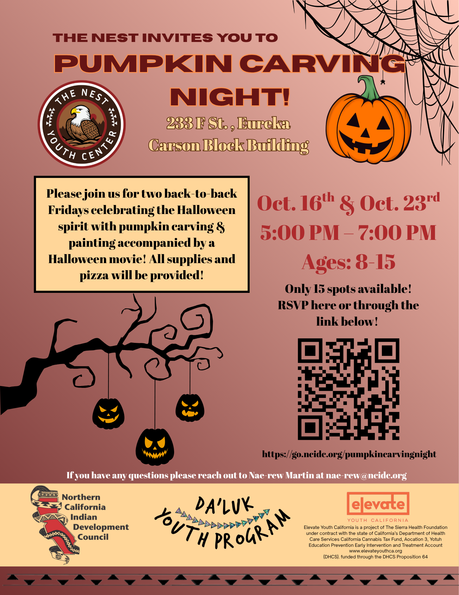 The Nest Pumpkin Carving Night